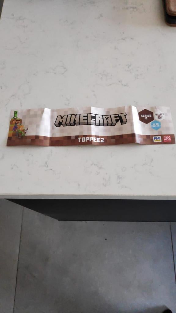 Minecraft poppetjes van de action., Ophalen of Verzenden, Nieuw