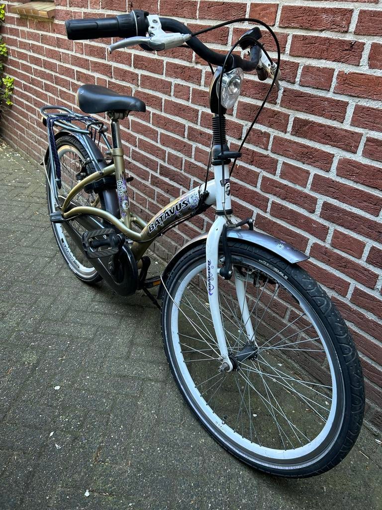 Batavus fiets 24 inch - Zo goed als nieuw, 24 inch, Velgrem, Ophalen of Verzenden, Handrem