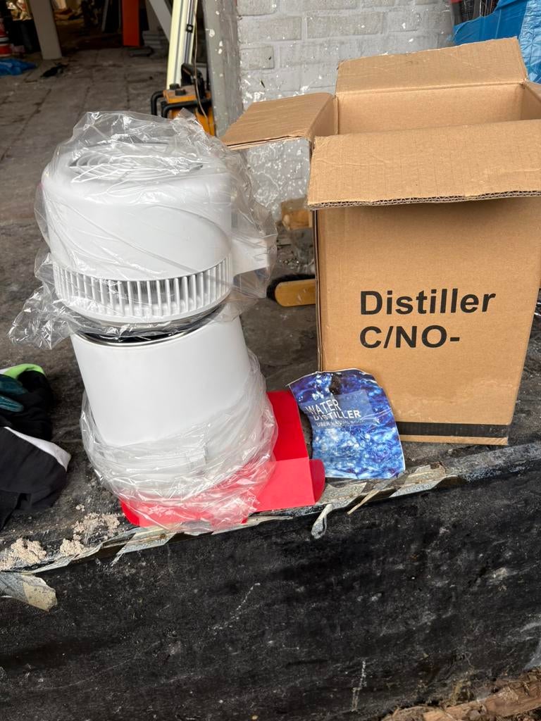 Water distiller, Ophalen, Zo goed als nieuw, Afzuiger