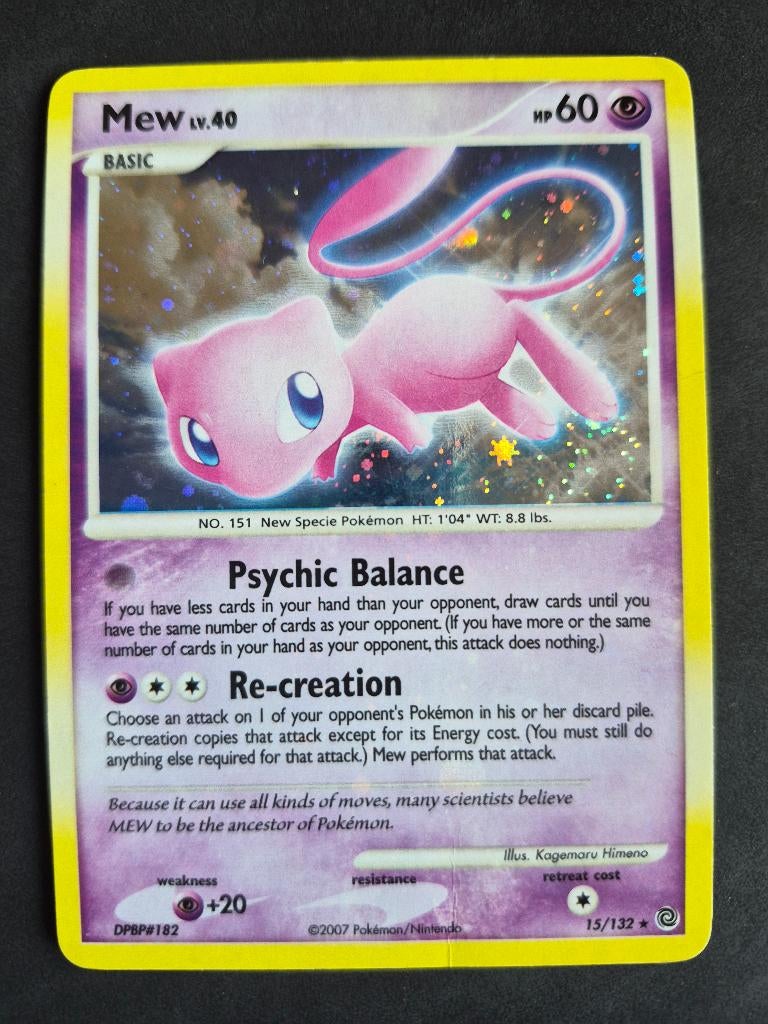 Mew lv.40, Ophalen of Verzenden, Zo goed als nieuw, Losse kaart, Foil