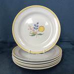 Arabia Finland Windflower - 6 lichtblauwe ontbijtborden, Antiek en Kunst, Ophalen of Verzenden