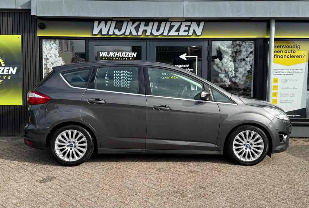Ford C-Max 1.0 Edition Plus met Climate ! Camera ! Navigatie, Voorwielaandrijving, Euro 5, Gebruikt, Zwart