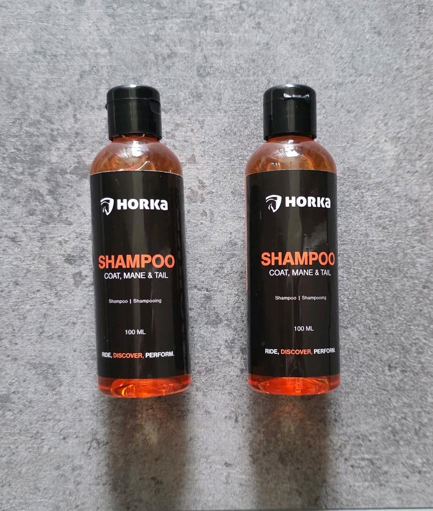 2x Horka paarden shampoo 100 ml NIEUW, Ophalen of Verzenden, Nieuw