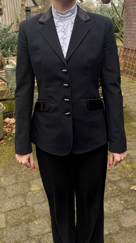 Equiline wedstrijdjas X-cool IT42, Dressuur, Ophalen of Verzenden, Zo goed als nieuw, Dames