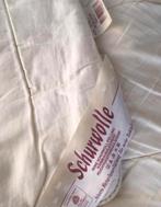 Schurwolle dekbed 135x230cm, Gebruikt, Eenpersoons, Beige, Ophalen of Verzenden