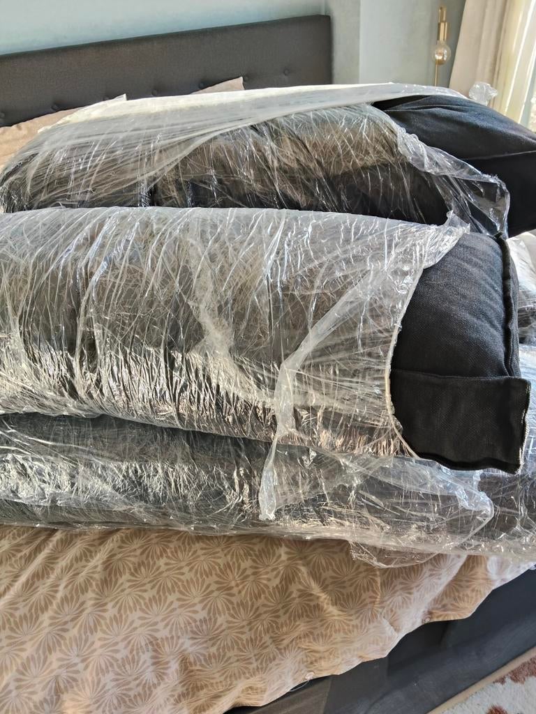 4 z.g.a.n.kussens koopje, Tuin en Terras, Ophalen of Verzenden, Gebruikt, Overige materialen, 2 zitplaatsen