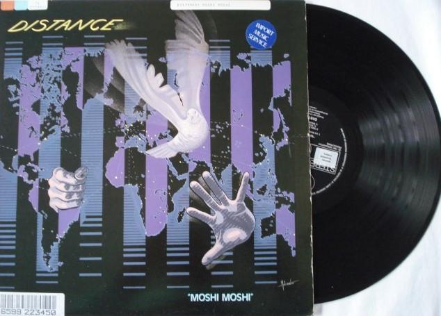 Distance - Moshi Moshi, Gebruikt, 1980 tot heden, Ophalen of Verzenden, 12 inch