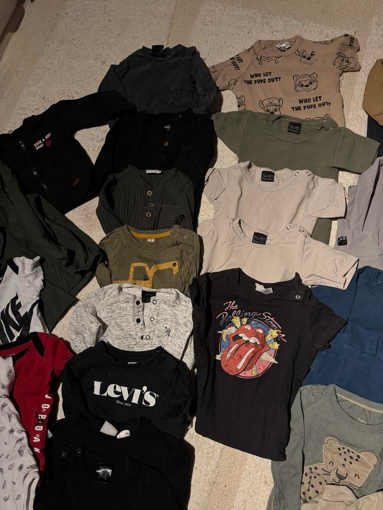 Kledingbundel jongens maat 74, Ophalen of Verzenden, Gebruikt, Maat 74