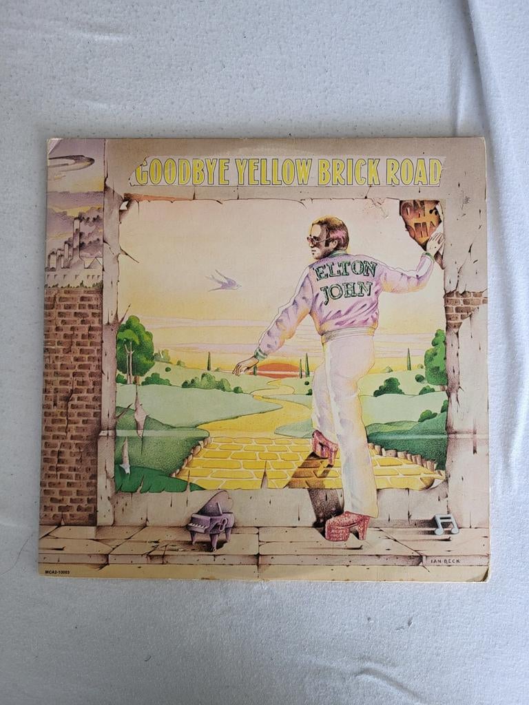 Elton John Goodbye Yellow Brick Road, Originele 70’s persing, Dubbel-LP, Ophalen of Verzenden, Gebruikt, Overige formaten