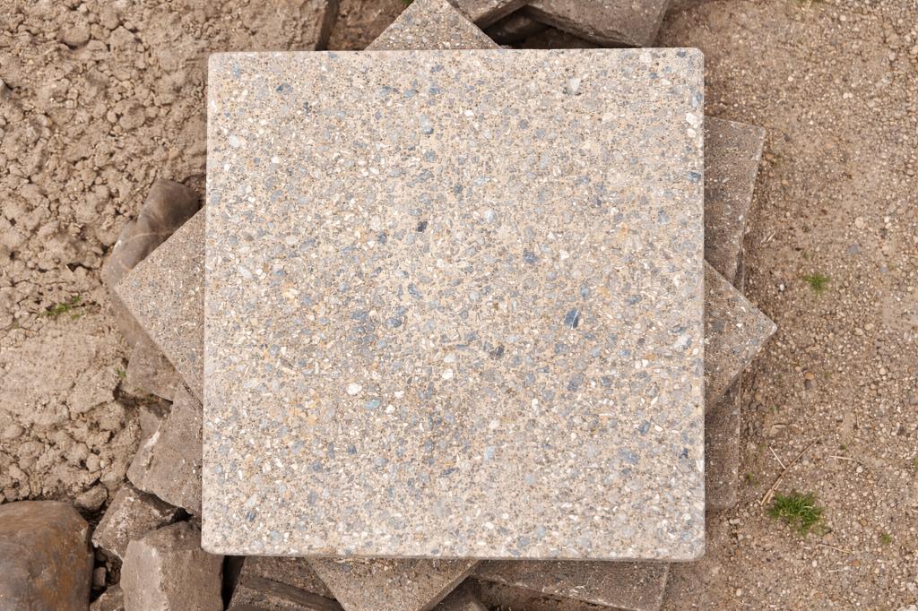 Gratis grind tegels terras tegels, Tuin en Terras, Tegels en Klinkers, Ophalen, Gebruikt, Grind, Terrastegels