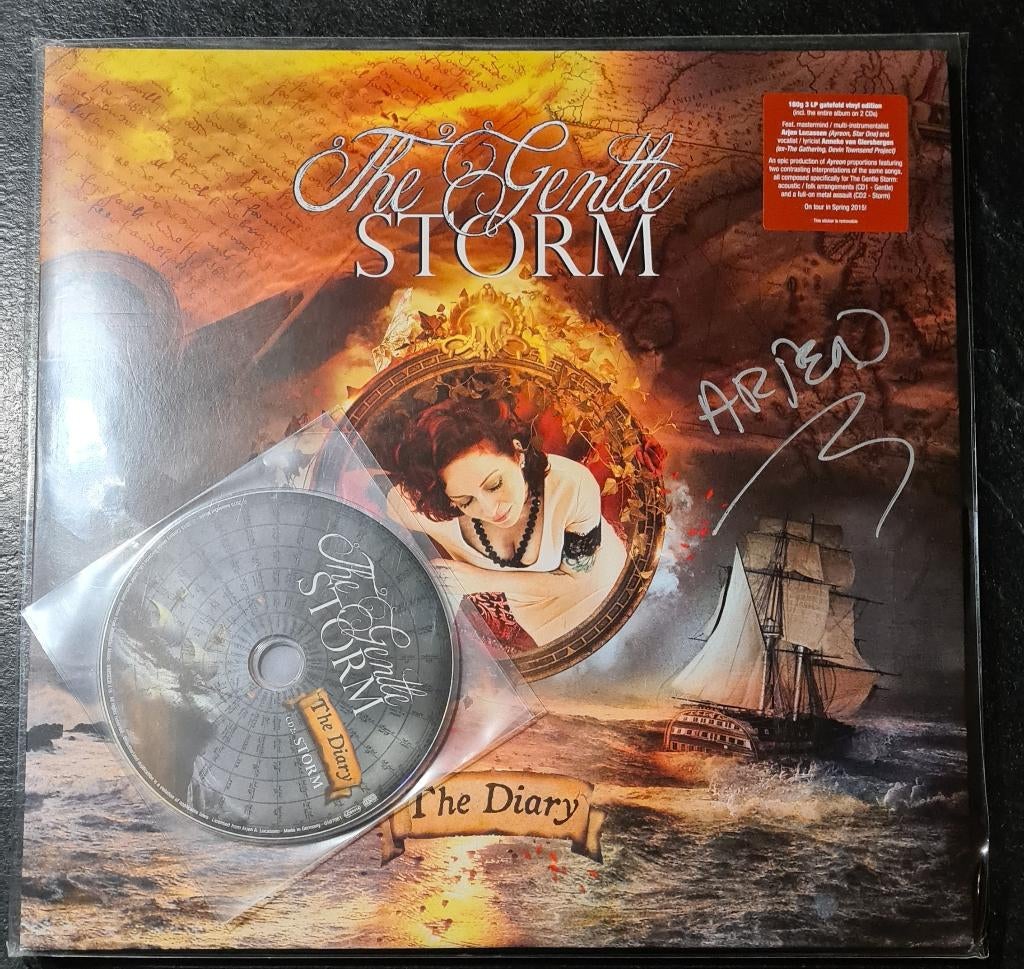 THE GENTLE STORM - THE DIARY 2015 GESIGNEERD ARJEN LUCASSEN, Ophalen of Verzenden, Zo goed als nieuw
