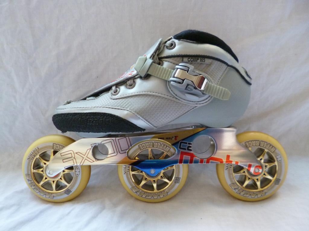 3x100mm Cadomotus skeelers. (40), Gebruikt, Inline skates 4 wielen, Ophalen, Overige merken