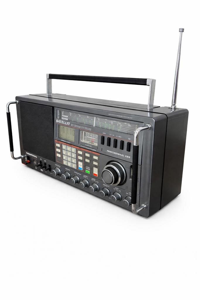 Grundig Satellit Professional 650 Wereldontvanger, Audio, Tv en Foto, Radio's, Gebruikt, Wereldontvanger, Ophalen of Verzenden
