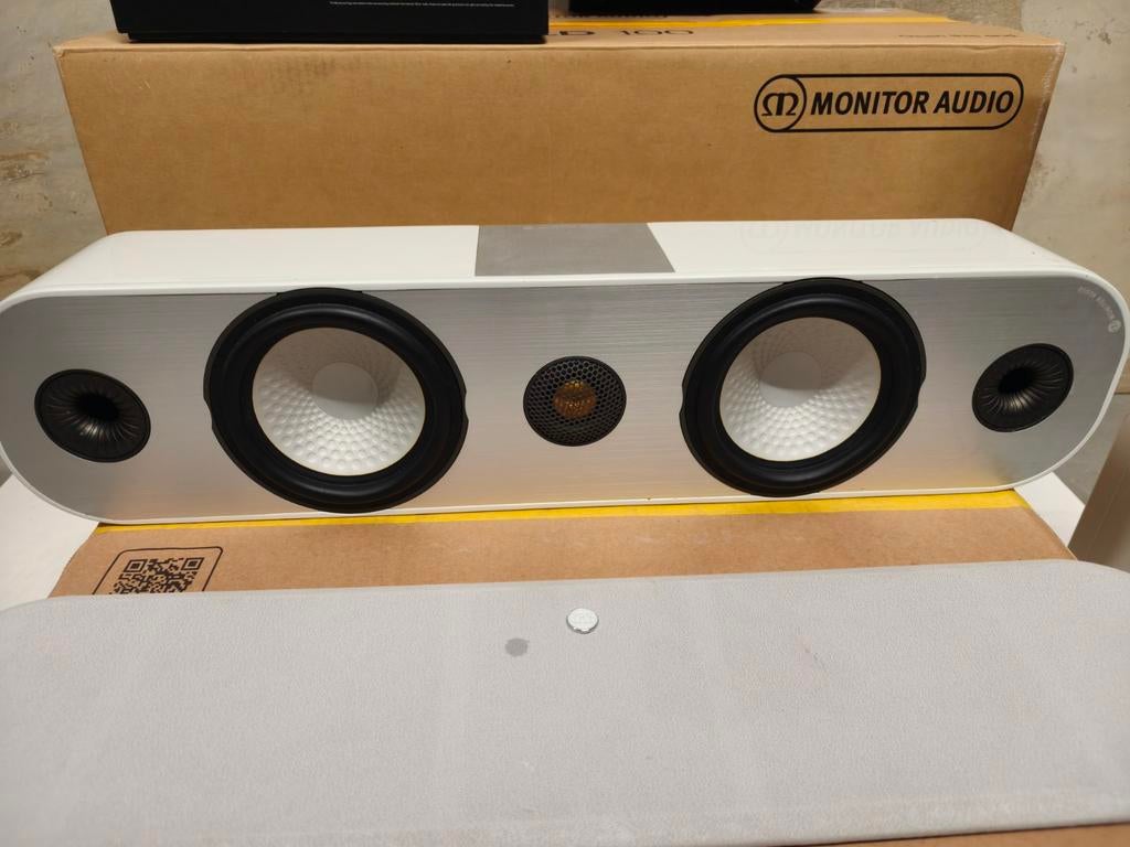 Monitor Audio Apex A40, Ophalen of Verzenden, 120 watt of meer, Front, Rear of Stereo speakers, Overige merken