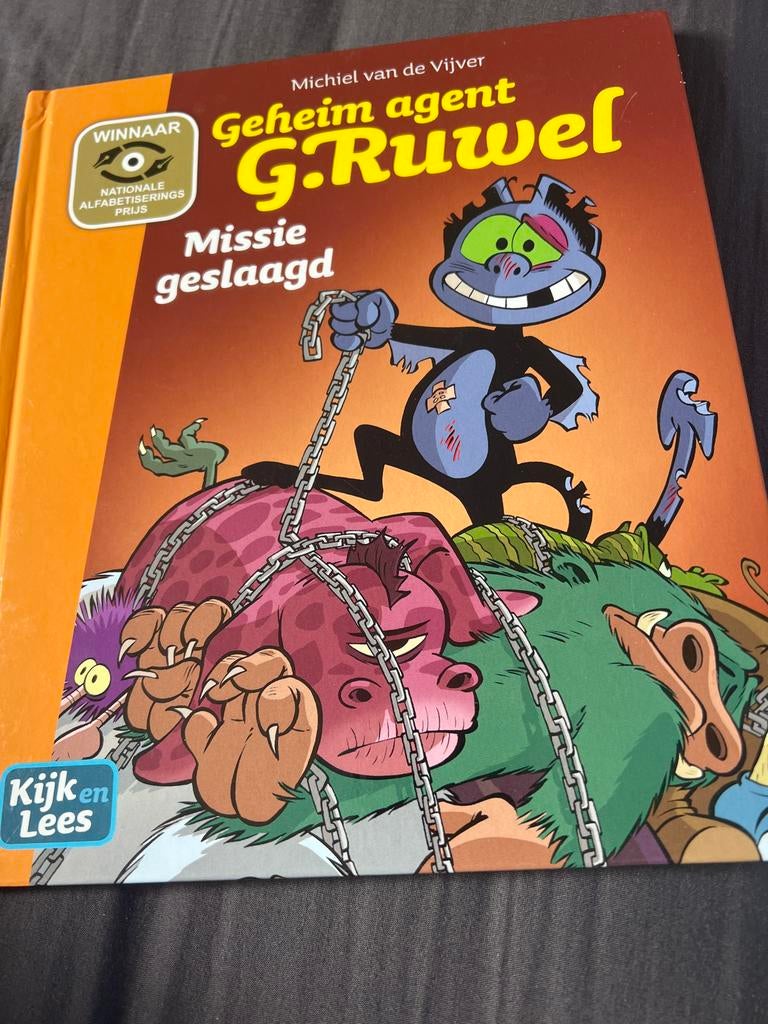 Geheim agent G.Ruwel - Missie geslaagd (Michiel van de Vijve, Ophalen of Verzenden, Zo goed als nieuw, Fictie algemeen