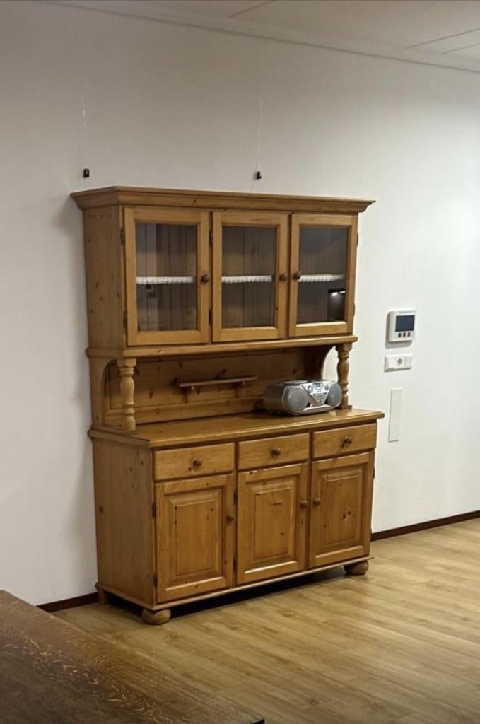grenen buffetkast, Ophalen, Gebruikt, Met deur(en), 200 cm of meer