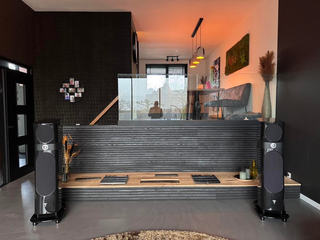 Focal Sopra 2, IsoAcoustics Gaia II, Zo goed als nieuw, 120 watt of meer, Front, Rear of Stereo speakers, Ophalen