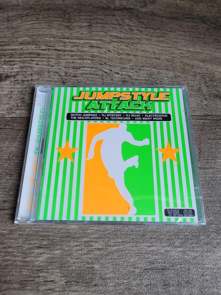 Jumpstyle Attack Vol. 02 - Jumpstyle - Hardstyle, Cd's en Dvd's, Ophalen of Verzenden, Nieuw in verpakking, Techno of Trance