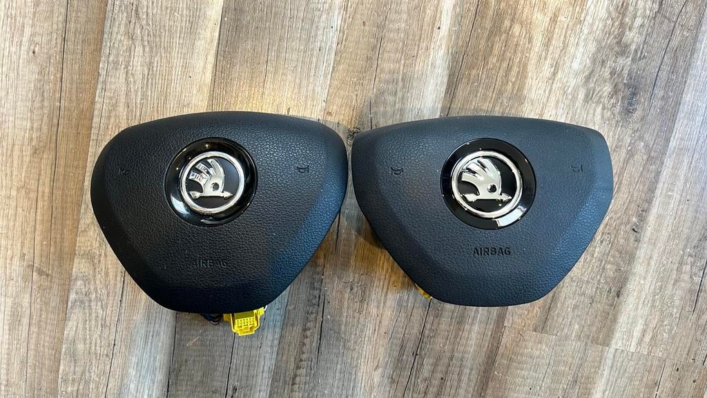 Stuur airbag Skoda Octavia Fabia Karoq Kodiaq, Gebruikt, Skoda, D, Ophalen