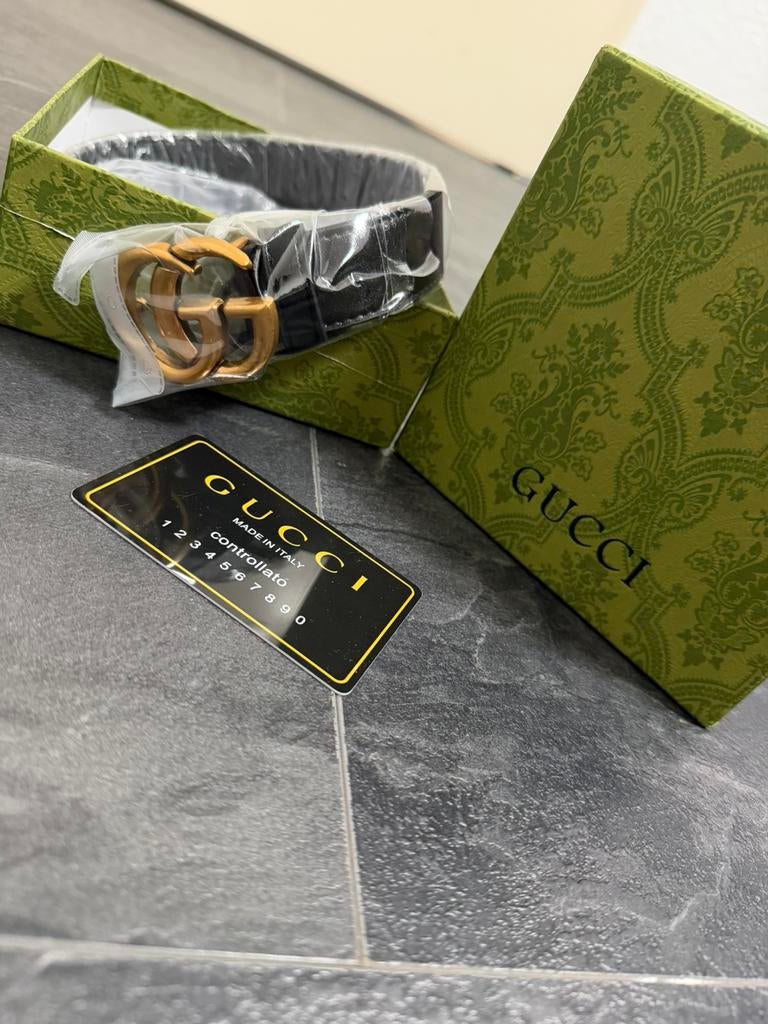 Originele Gucci riem maat 95, Kleding | Heren, Ophalen of Verzenden, Riem of Ceintuur, Echt leder, Zwart