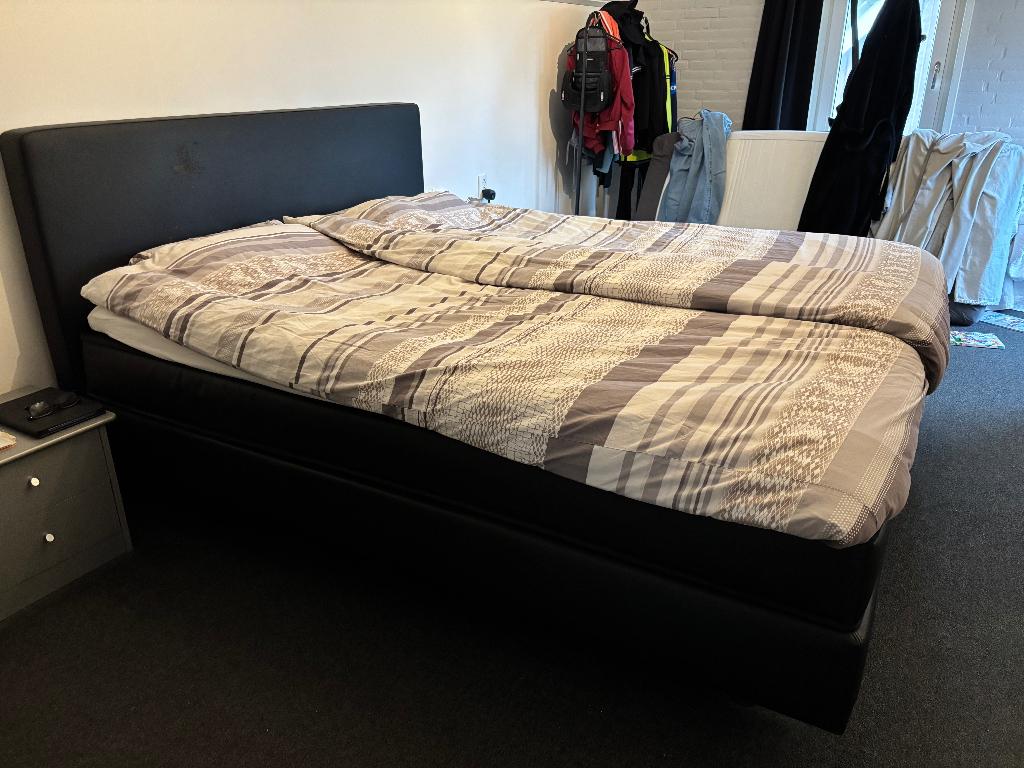 Auping Boxpring Original 210x180 cm, Ophalen, Gebruikt, Tweepersoons, 180 cm