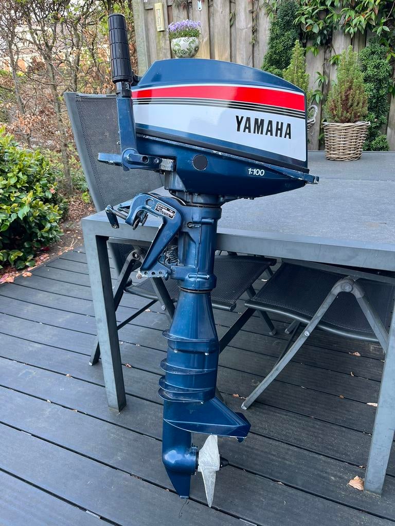Yamaha 8 pk 2 takt tweetakt knuppel langstaart, Ophalen, Gebruikt, Motor en Techniek, Motorboot