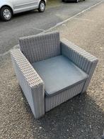 Complete tuinset, Ophalen, 4 zitplaatsen, Kunststof, Eettafel