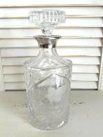 Vintage kristallen karaf met geslepen druiventros 23 cm, Antiek en Kunst, Ophalen