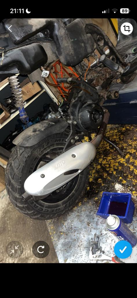 Typhoon blok 50cc plug en play, Ophalen of Verzenden, Gebruikt, Blok, Piaggio