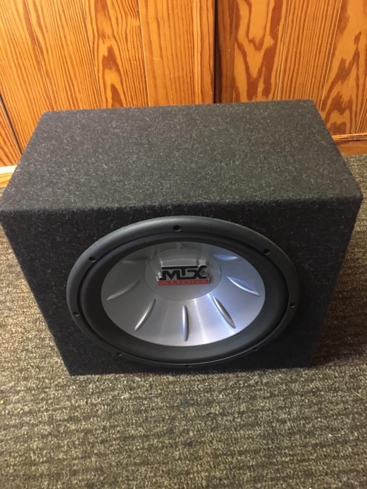 SUBWOOFERKIST MTX 600 WATT, Auto diversen, Autospeakers, Ophalen of Verzenden, Gebruikt