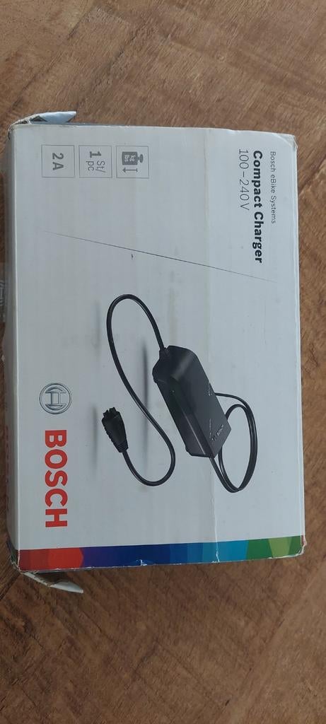 Bosch Compact Charger 2A voor E-bike, Fietsen en Brommers, Fietsaccessoires | Fietsaccu's, Ophalen of Verzenden, Zo goed als nieuw