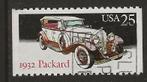 USA 106, auto packard, Verzenden, Gestempeld, Noord-Amerika
