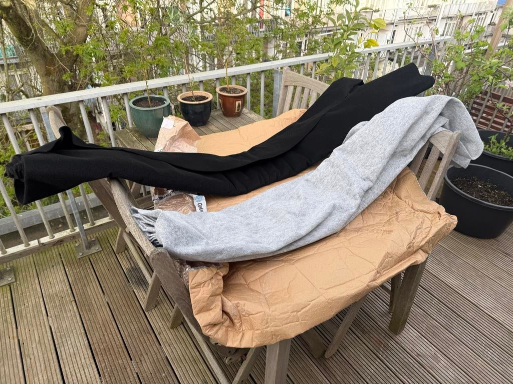 Naaldvilt - Vilt voor bekleding, grijs en zwart, Ophalen, Nieuw, Los Vilt