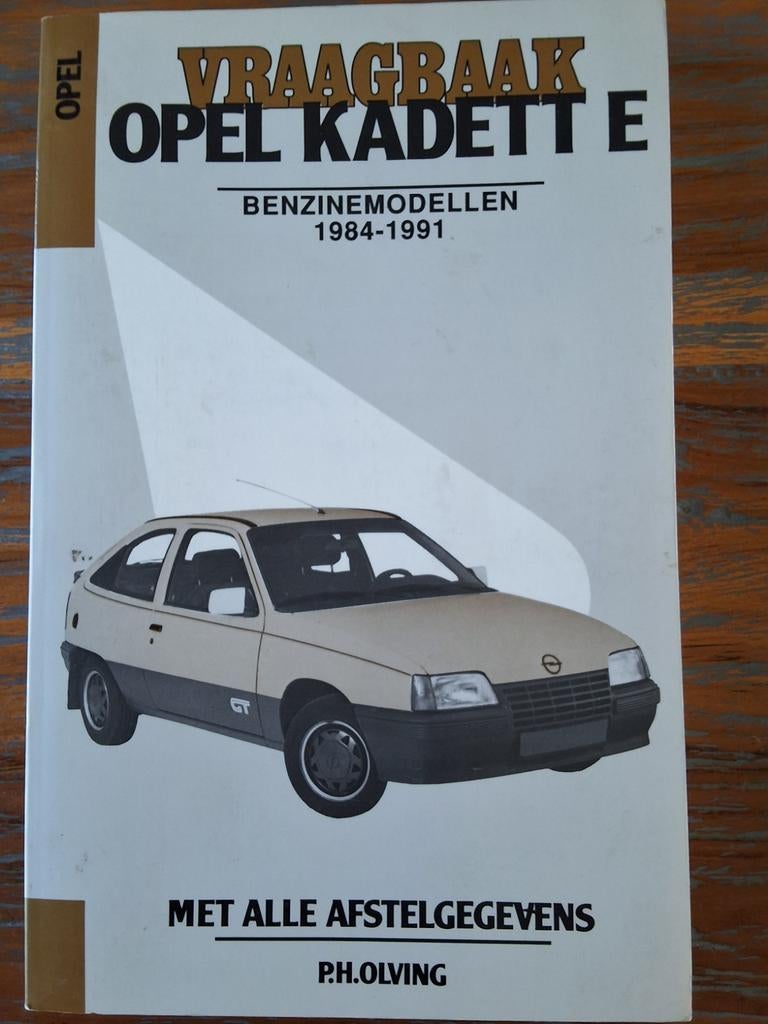 Vraagbaak Opel Kadet E 1984 -1991, Ophalen of Verzenden