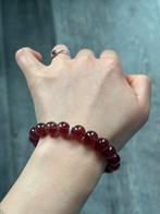 Luxe Aardbeienkwarts Armband 9mm+ - Edelsteen van de Liefde, Ophalen of Verzenden, Nieuw, Overige materialen