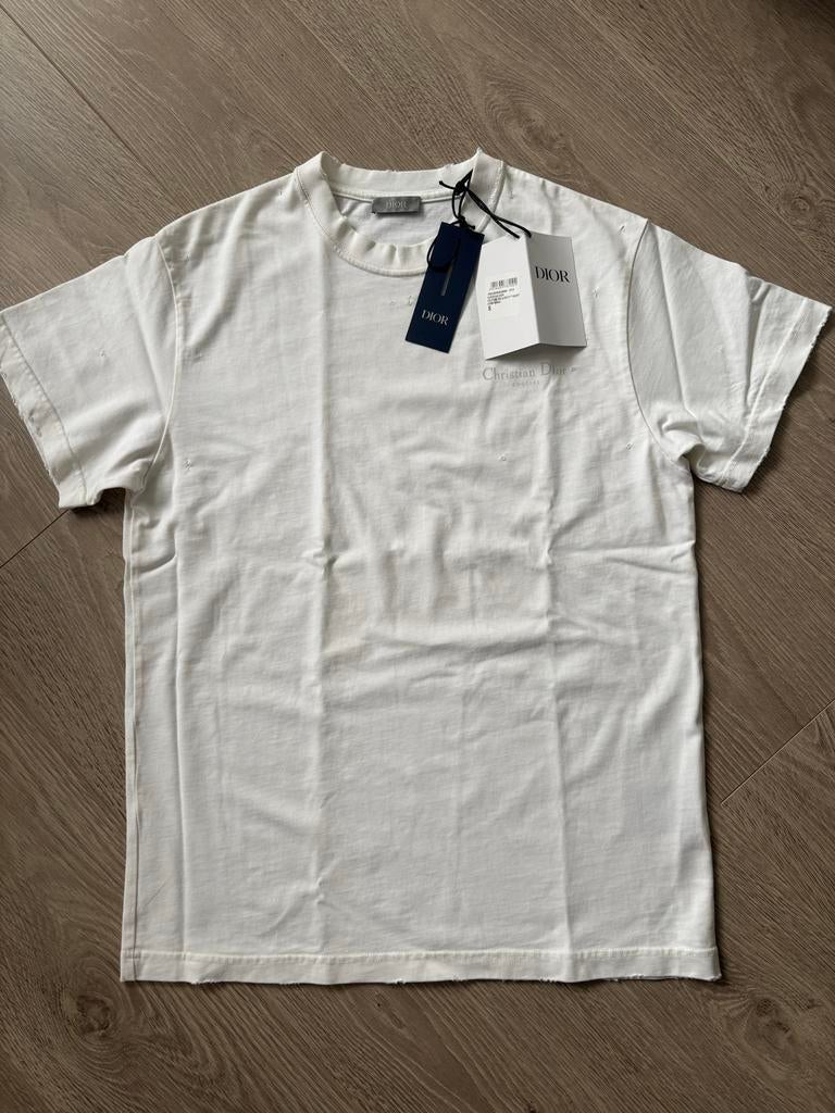 Christian Dior T-shirt Maat S, Kleding | Heren, T-shirts, Ophalen of Verzenden, Nieuw, Maat 46 (S) of kleiner, Wit