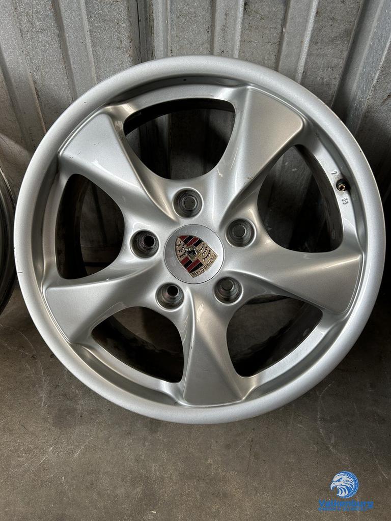 1 stuks originele Porsche 986 Boxster 17 inch velg 5x130, Auto-onderdelen, Banden en Velgen, Band(en), 17 inch, Personenwagen