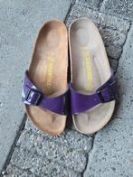 Birkenstock Slippers Maat 38 Paars Lak, Kleding | Dames, Schoenen, Slippers, Overige kleuren, Nieuw, Ophalen of Verzenden