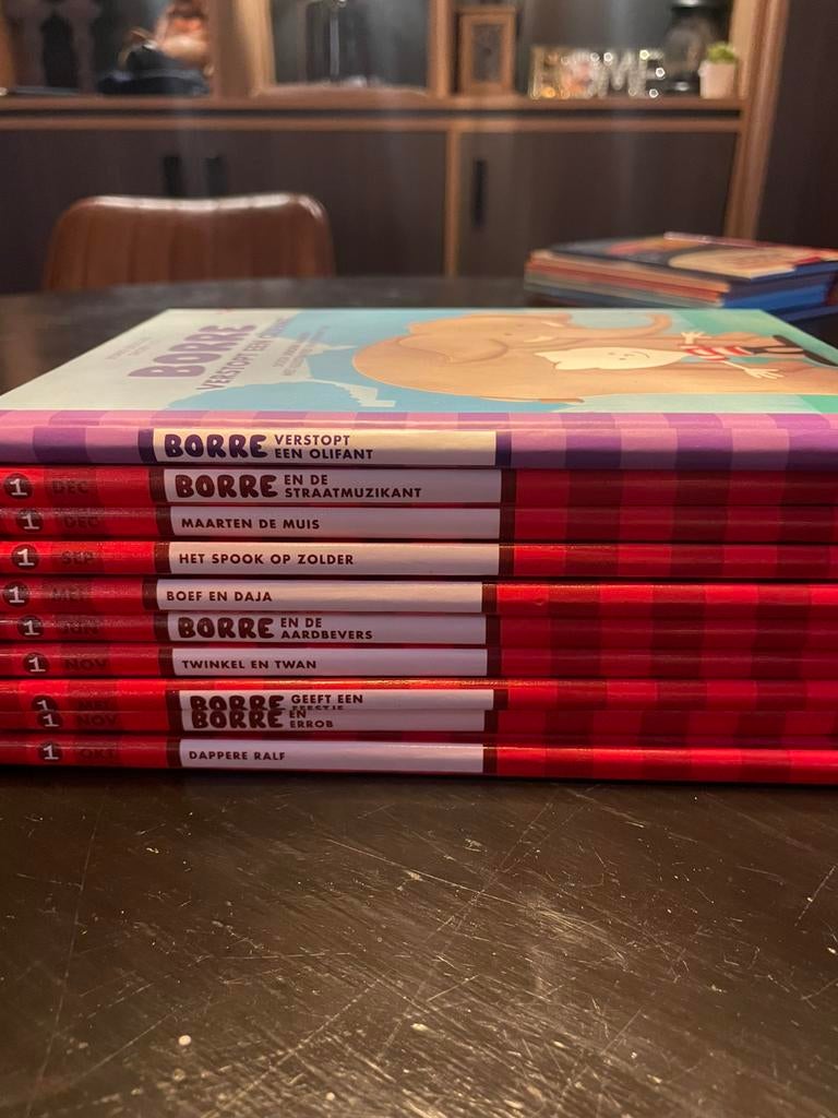 Borreboekjes 10stuks, Boeken, 5 of 6 jaar, Fictie algemeen, Jongen of Meisje, Ophalen of Verzenden