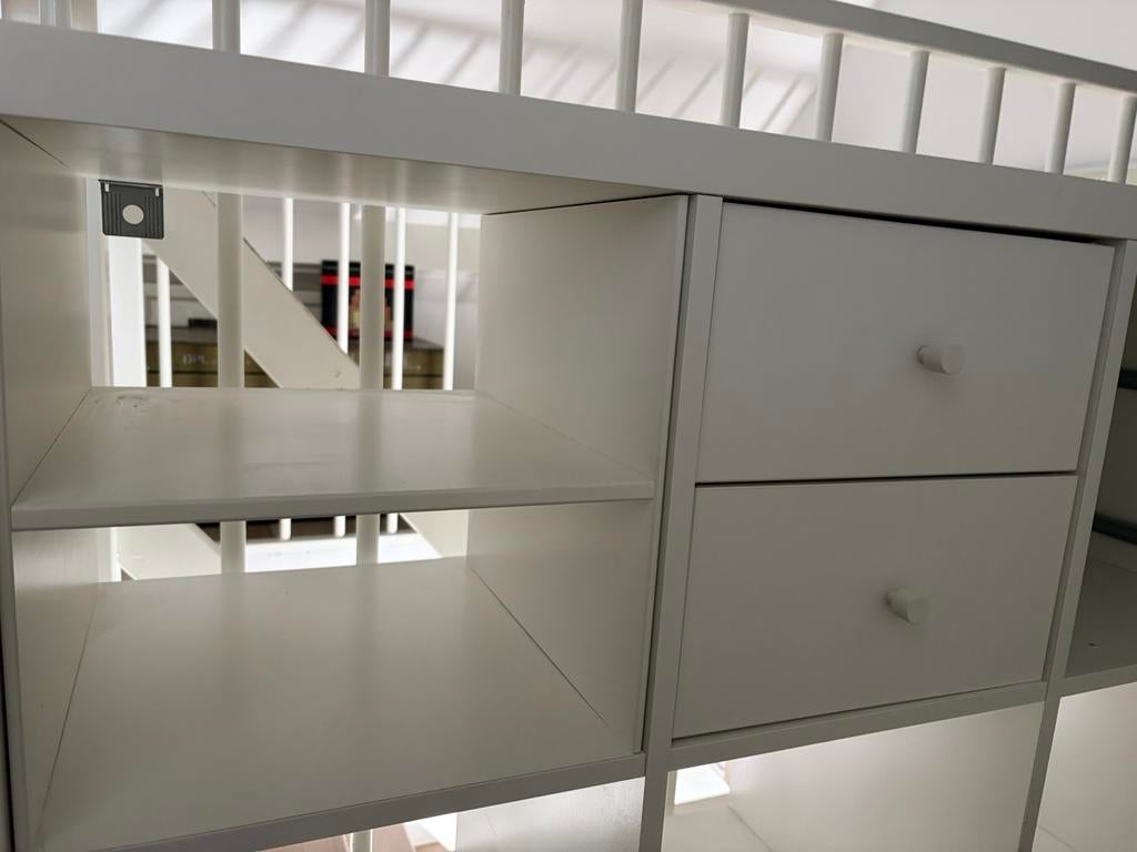 4x ikea kallax inzet, Ophalen, Zo goed als nieuw