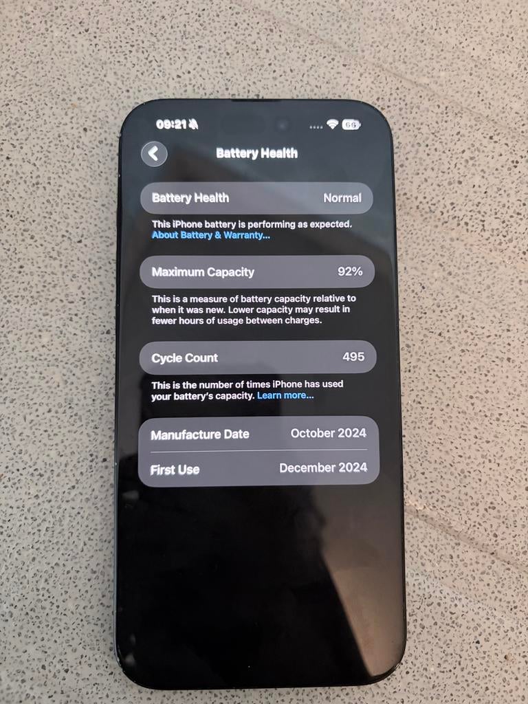 iPhone 16 Plus - Zo goed als nieuw, 92% batterij, Telecommunicatie, Mobiele telefoons | Apple iPhone, Ophalen, Zo goed als nieuw