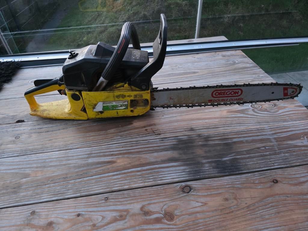 Topcraft TPCS-493 benzine kettingzaag - 3 pk (50 cc), Ophalen, Gebruikt, Overige soorten, Topcraft