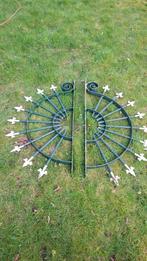 Decoratief ijzeren hekwerk, sierhekwerk, Tuin en Terras, Tuinhekken en Hekwerk, Ophalen of Verzenden, Gebruikt, IJzer, Sierhekwerk