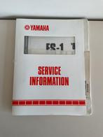 YAMAHA FS1 SERVICE INFORMATION 1987, Ophalen of Verzenden, Zo goed als nieuw
