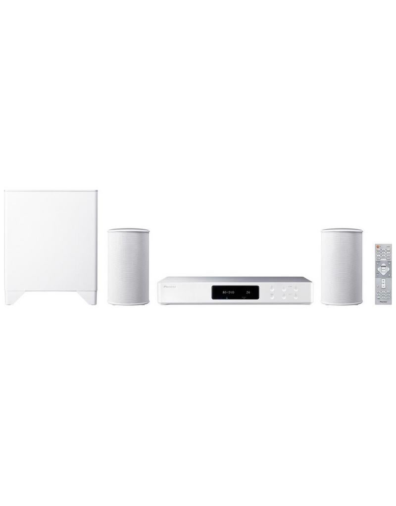 Pioneer FAYOLA 2.1 Wireless Systm White FSW40+FSSW40, 70 watt of meer, Ophalen of Verzenden, Zo goed als nieuw, Pioneer