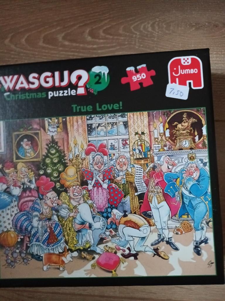 Wasgij puzzel, Ware liefde, Ophalen, 500 t/m 1500 stukjes, Zo goed als nieuw, Legpuzzel