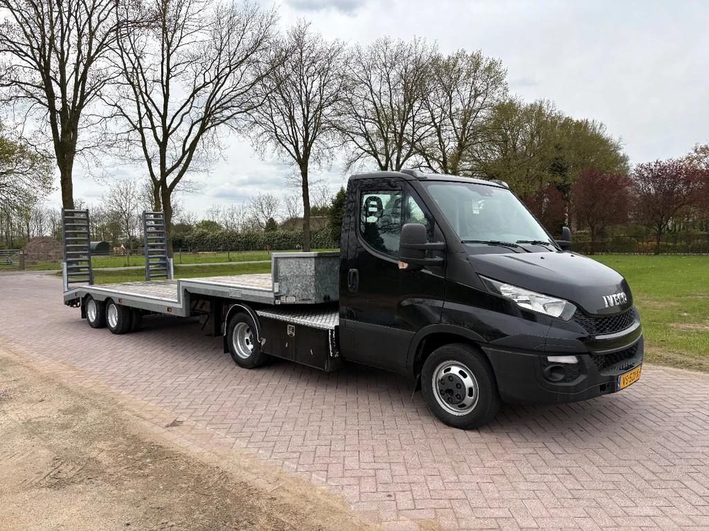 Iveco Daily 40 C17 Hydro-Stopp Be trekker - oplegger veldhui, Auto's, Euro 5, Achterwielaandrijving, Gebruikt, 4 cilinders