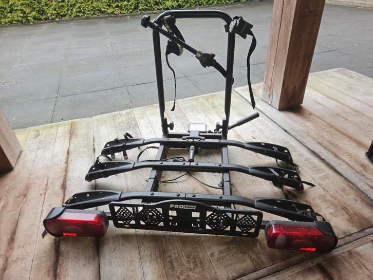 Fietsendrager Pro User Amber 3 - Geschikt voor 3 fietsen, Auto diversen, Fietsendragers, Zo goed als nieuw, Trekhaakdrager, 3 fietsen of meer