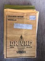 43 weekbladen van Veron DX VHF press bulletin 1983, Ophalen, Gebruikt