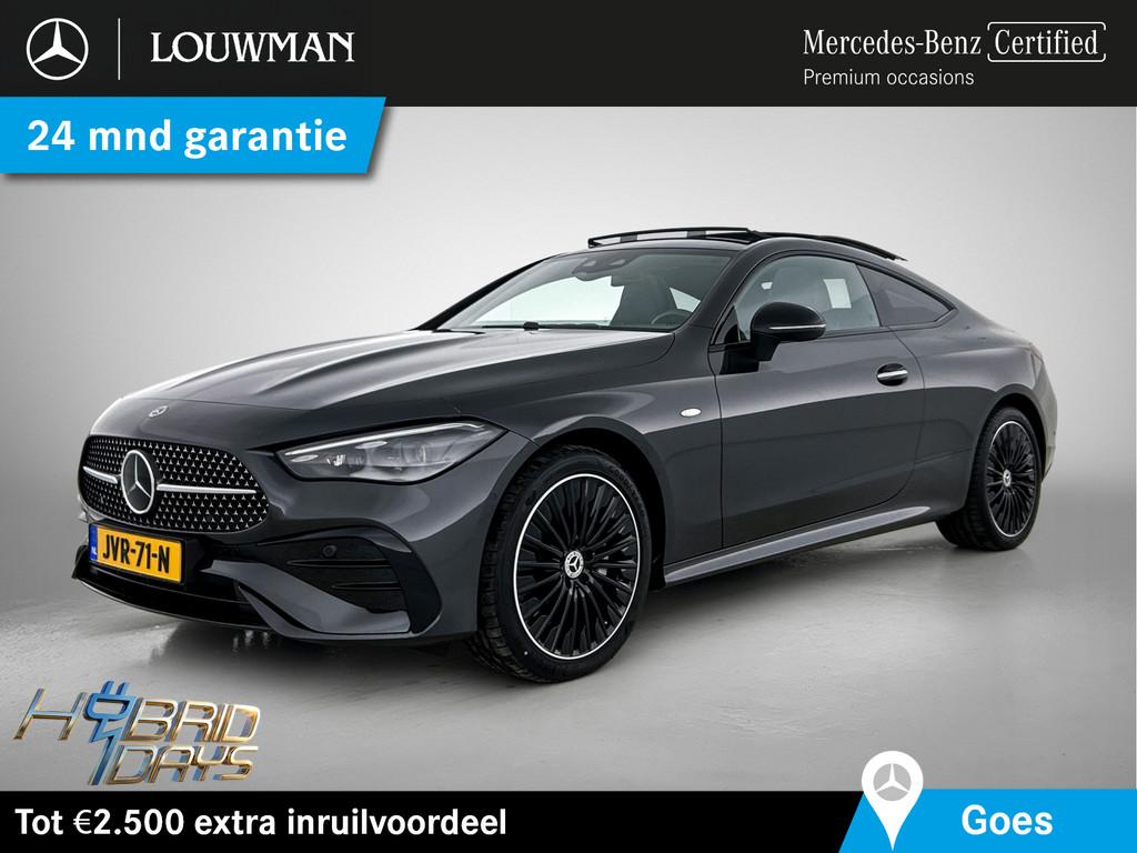 Mercedes-Benz CLE Coupé 300 e AMG Plug-In Hybride AMG Line, Auto's, Mercedes-Benz, Automaat, 12 maanden, Zwart, 4 cilinders